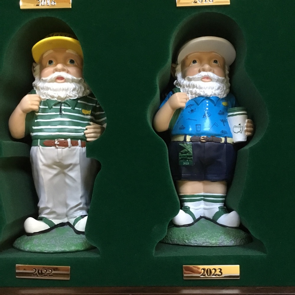 NEW Masters Limited Edition 10-Piece Gnome Set Berckmans Place Augusta - Picture 9 of 16